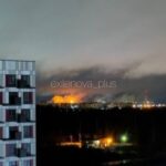 Палає хімзавод ПАТ Акрон