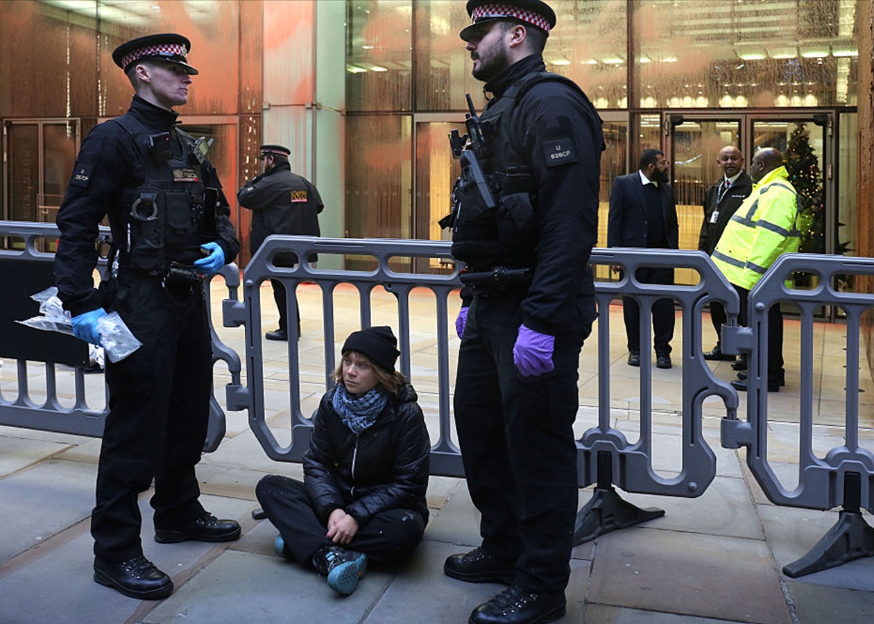 У Британії арештували екоактивістку Грету Тунберг