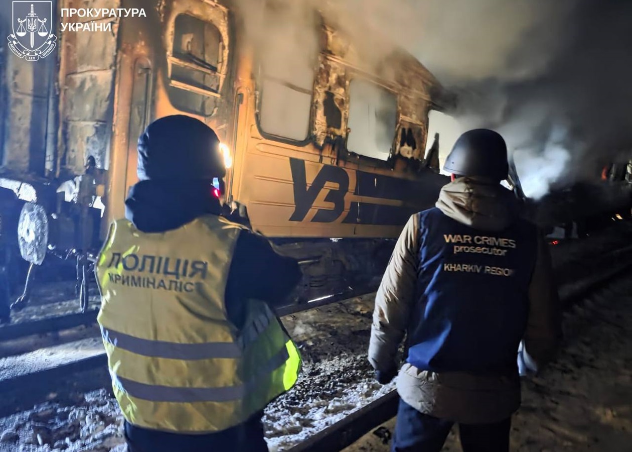 Удар по потягу: виявлено фрагменти п’яти тіл