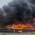 Під Таганрогом росіяни згоріли в ДТП із бензовозом