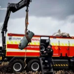 Сапери ДСНС знешкодили уламки російської ракети на Київщині (фото)