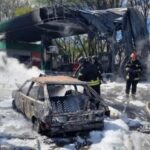 Власникам варто замислитися про приватну ППО: Росіяни масовано завдали ударів по АЗС у Харкові (фото)