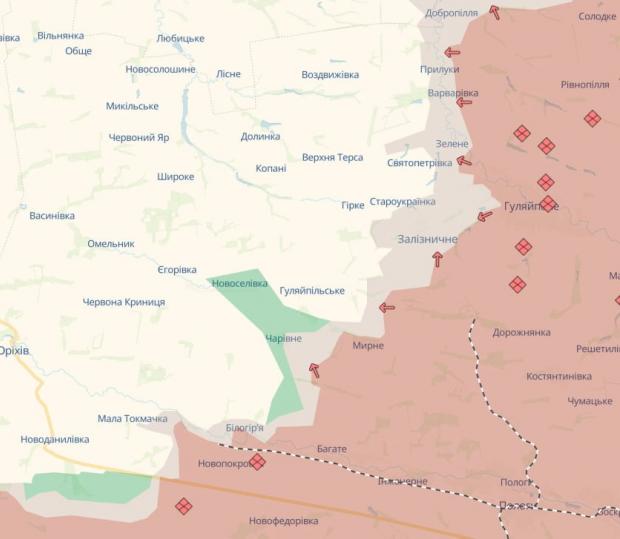 Атаки йдуть з обох боків: Що відбувається на Гуляйпільському напрямку