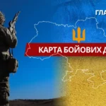 Карта бойових дій в Україні станом на 25 квітня 2026 року