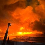 У Москві вирує масштабна пожежа на території Кремля в Ізмайловому
