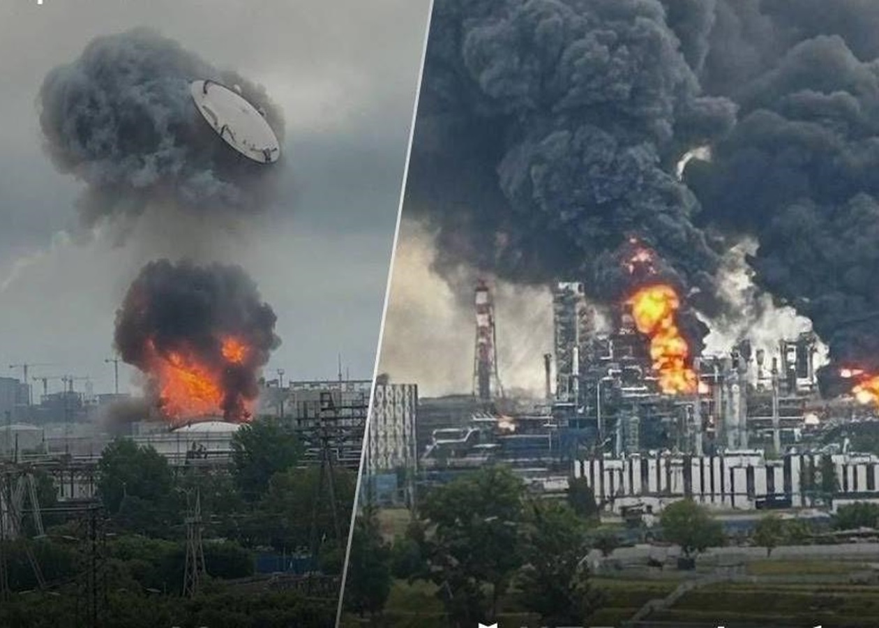 Генштаб розповів про ураження на Московському НПЗ