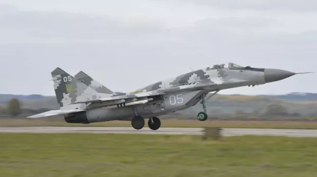 На Одещині під час бойового вильоту зазнав катастрофи український МіГ-29, пілот вижив