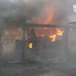 В Одесі через атаку РФ пошкоджено склади із гуманітарною допомогою, є постраждалі