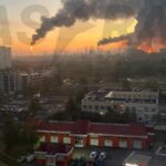Атака на Москву та Підмосков'я: горять склади, НПЗ