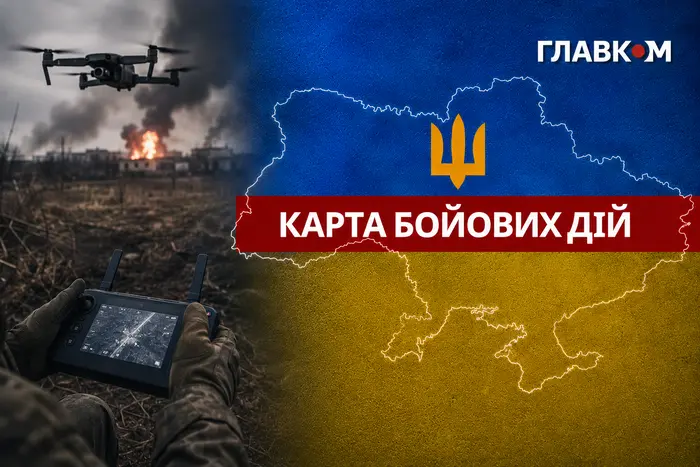 Карта бойових дій в Україні станом на 11 вересня 2026 року