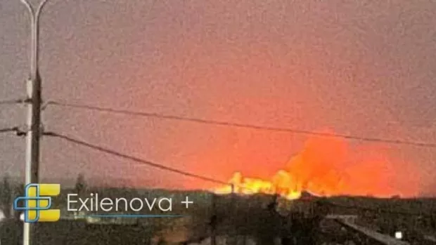 Прогриміла серія вибухів:  Сили оборони уразили склад боєприпасів окупантів на Луганщині (відео)